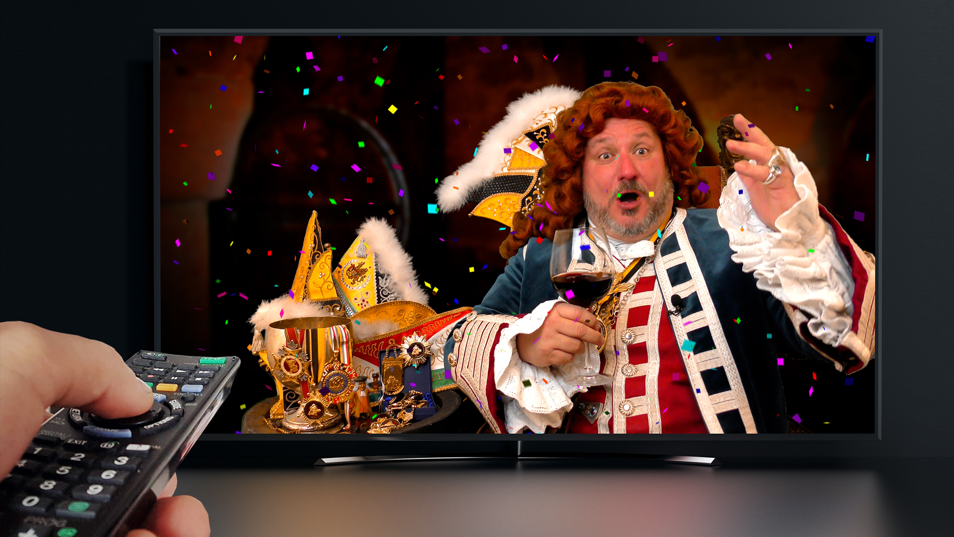 Perkeo in Funk & Fernsehen