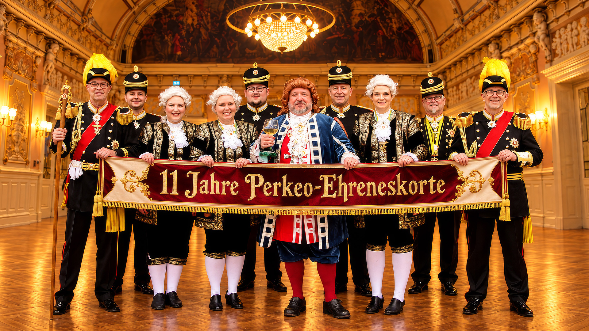 11 Jahre Ehreneskorte