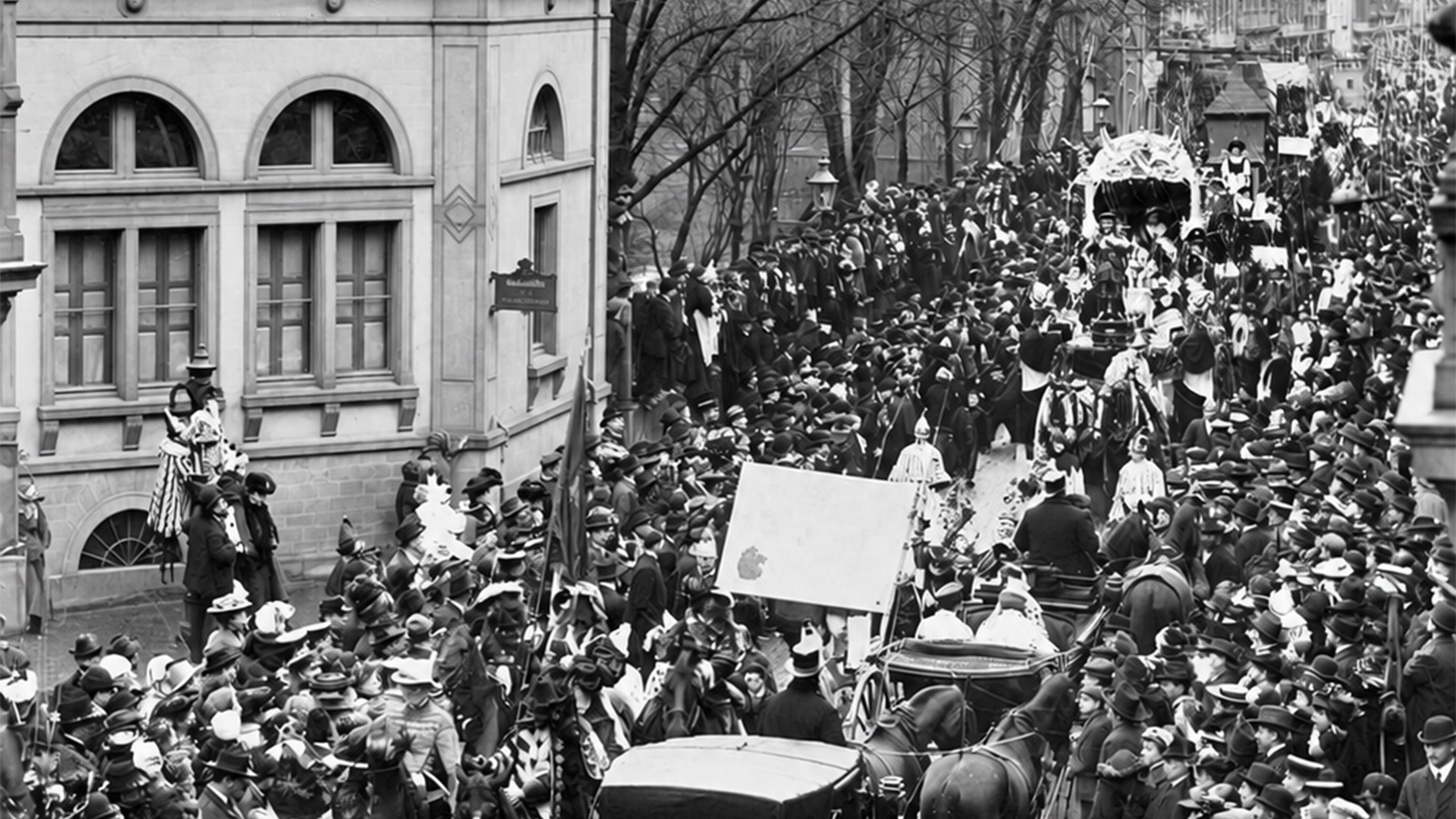 Fastnachtzug 1906