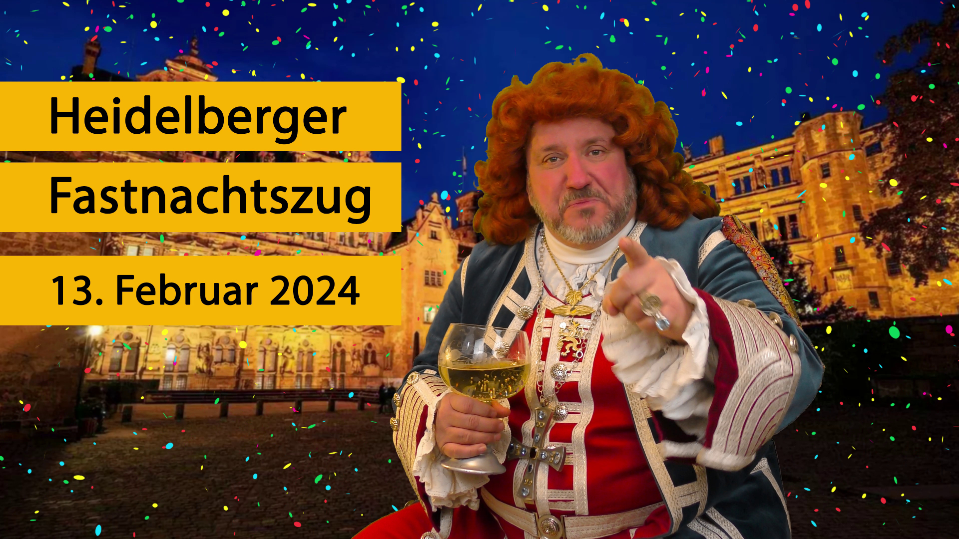 Mitgemacht beim Fastnachtszug